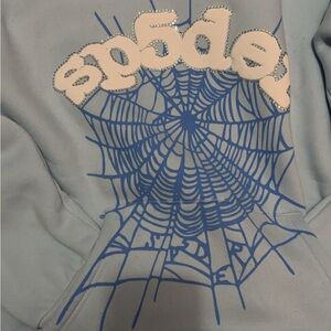 Spider Web Graphic Hoodie